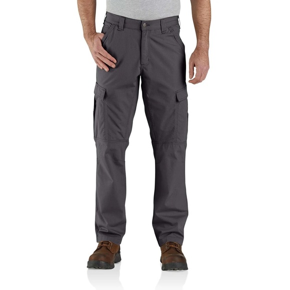 Carhartt Force Relaxed Fit Ripstop Cargo Work Pants 42 x 30 Gray Big & Tall - Picture 1 of 10